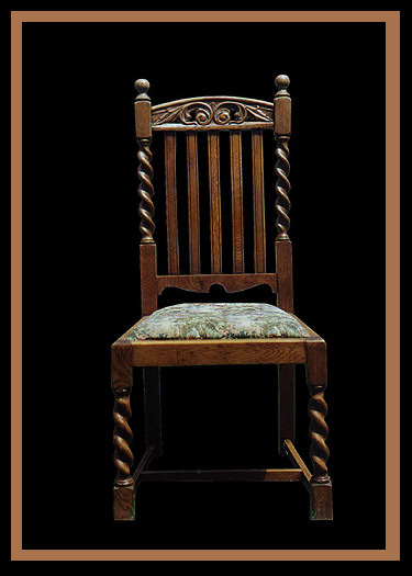 William & Mary Chair, Hander Woodworking