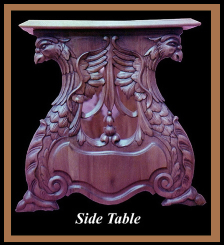 Double Adler Table, Hander Woodworking