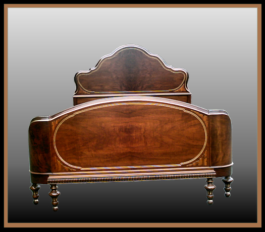 Walnut Bed  Hander Woodworking