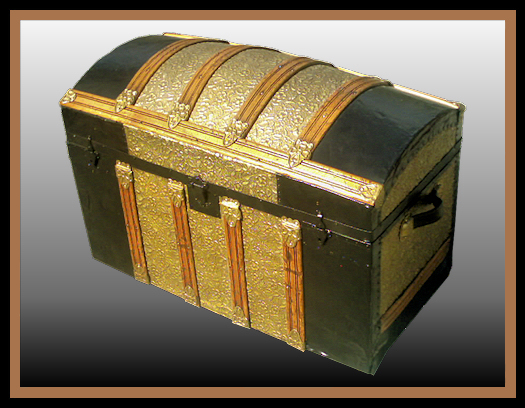 Camel Back Steamer Trunk Hander Woodworking