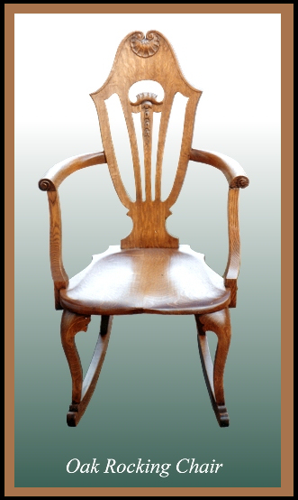 Restored Oak Rocker