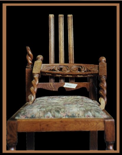 William & Mary Chair, Hander Woodworking