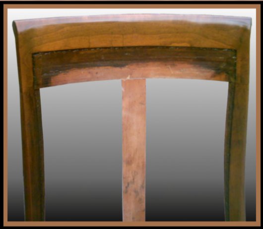 Steamed Chair Back, Hander Woodworking