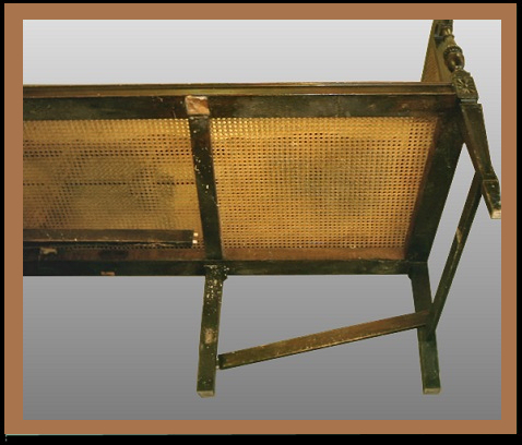 1920"s Federal Period Reproduction Settee, Hander Woodworking