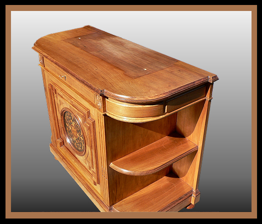 Walnut Bureau, Hander Woodworking